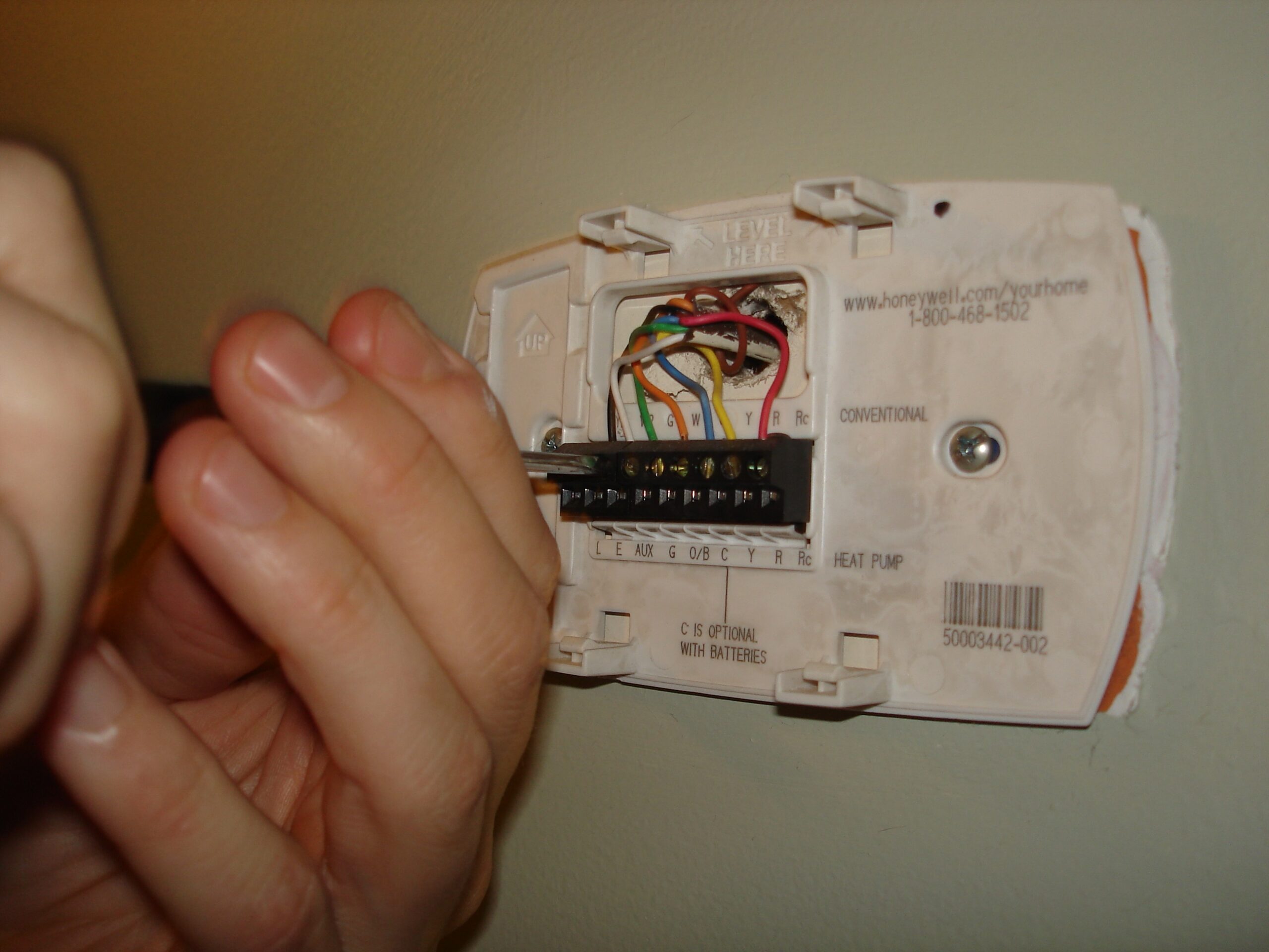 Honeywell Thermostat Rth2300b Wiring Diagram