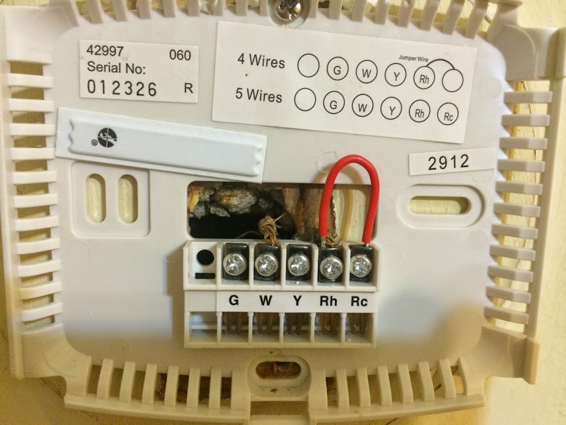 Honeywell Thermostat Wiring Diagram 2 Wire Wiring Diagram