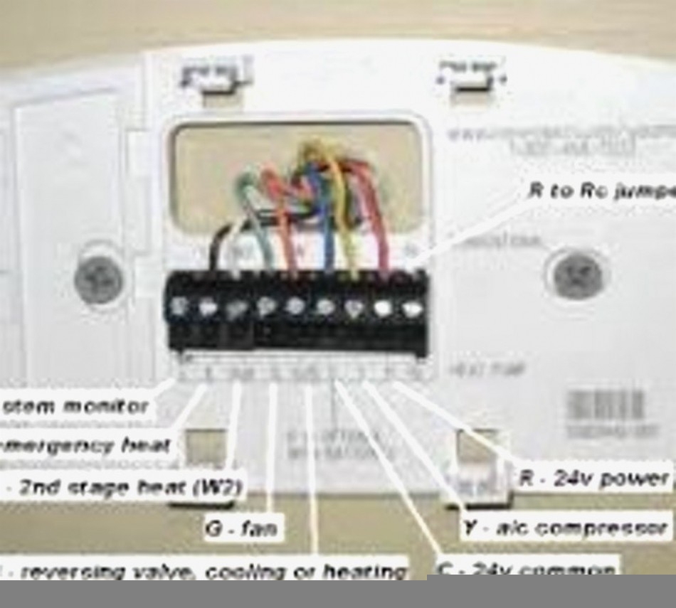 Honeywell Thermostat Wiring Instructions Diy House Help Wiring 