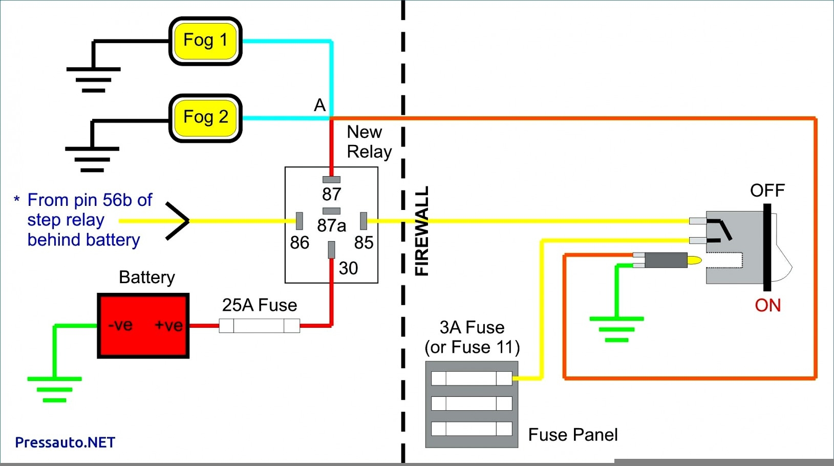 How A 5 Pin Relay Works Youtube 5 Prong Relay Wiring Diagram 
