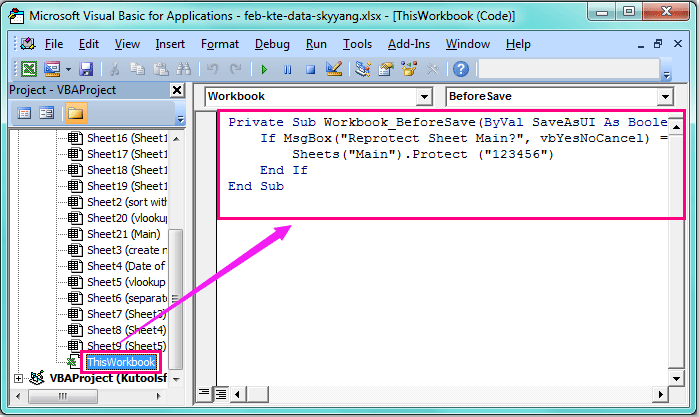 How To Auto Protect A Specific Worksheet In Excel Worksheets Library