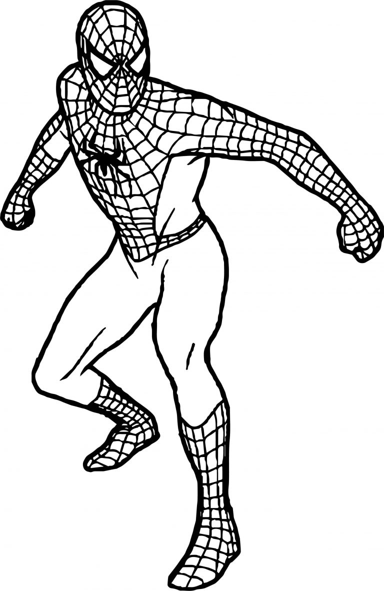 How To Color Spiderman Spiderman Coloring Pages For K Vrogue co