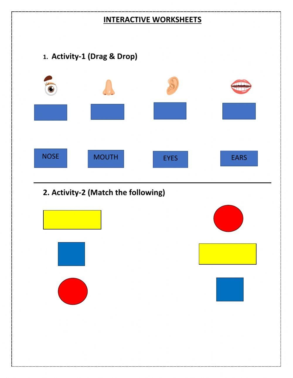 How To Make Interactive Worksheets Worksheets Library