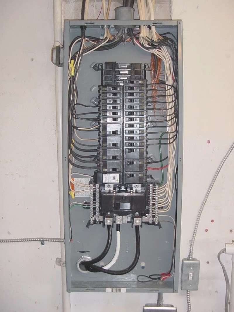 How To Wire A Square D Homeline 100 Amp Panel Moo Wiring