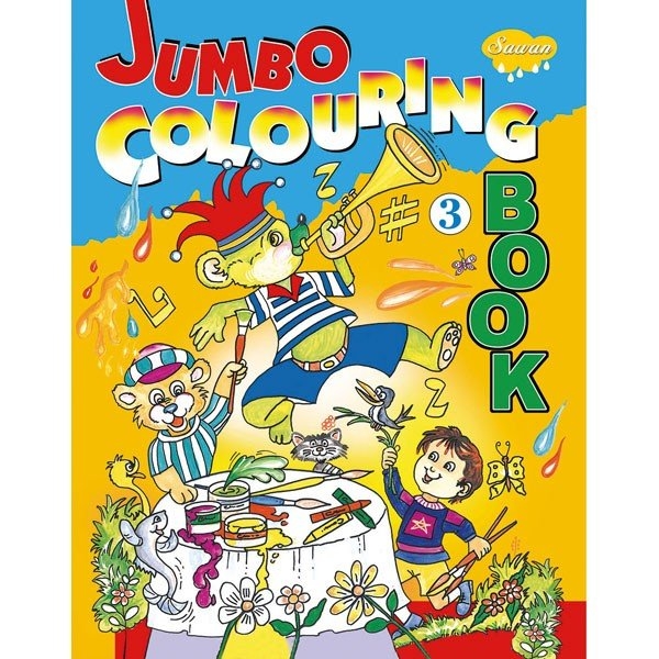 JUMBO Colouring Book 3 Sawan Books