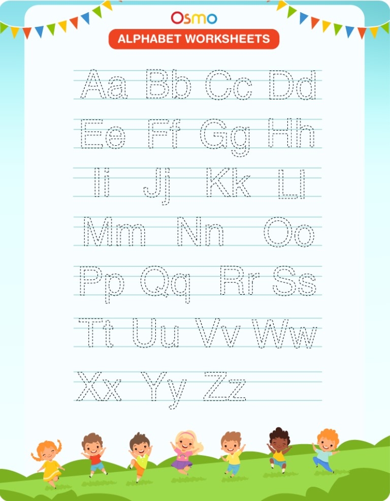 Kindergarten Alphabet Worksheets Printable Free Kindergarten Worksheets