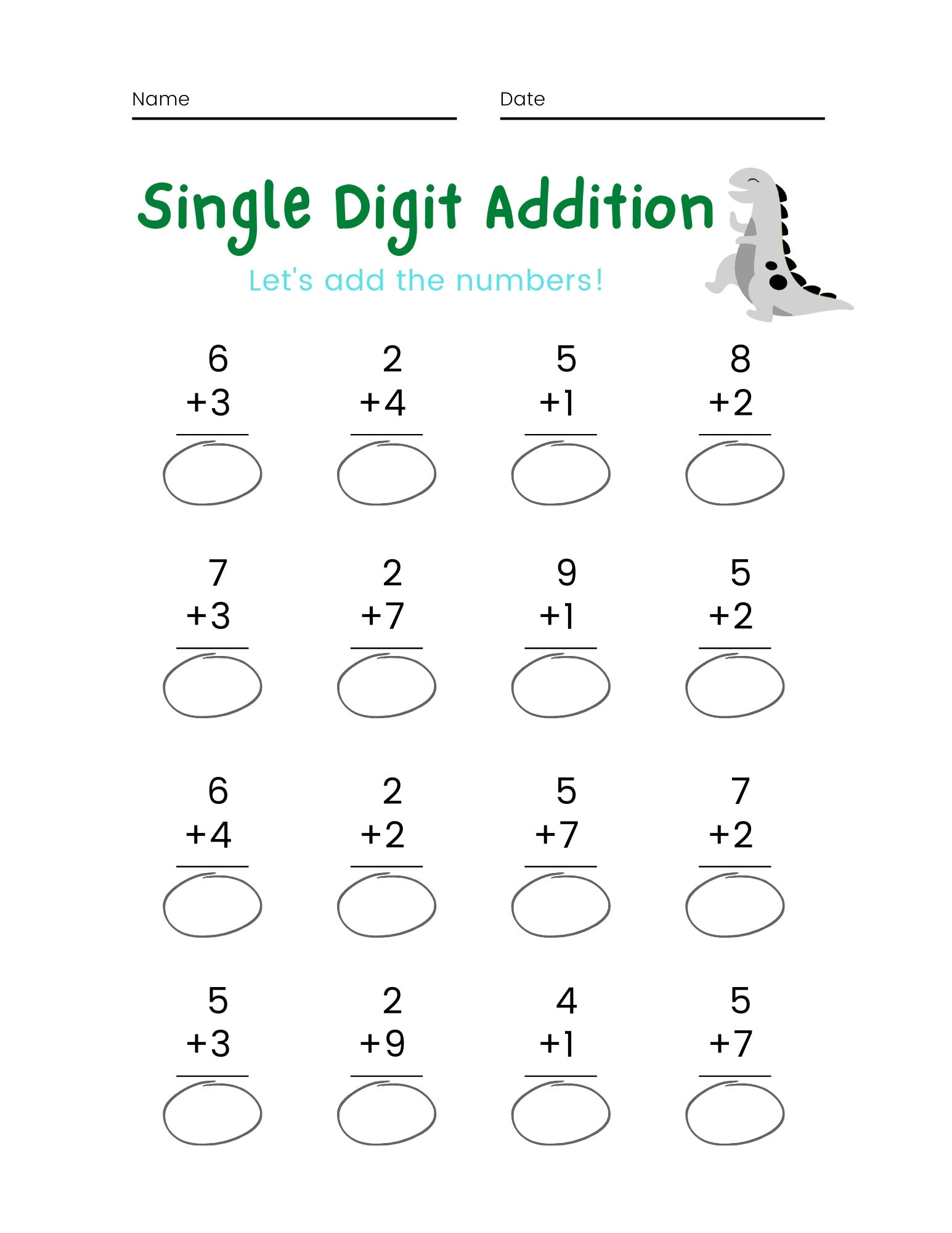 Kindergarten Math Worksheets Worksheets Library