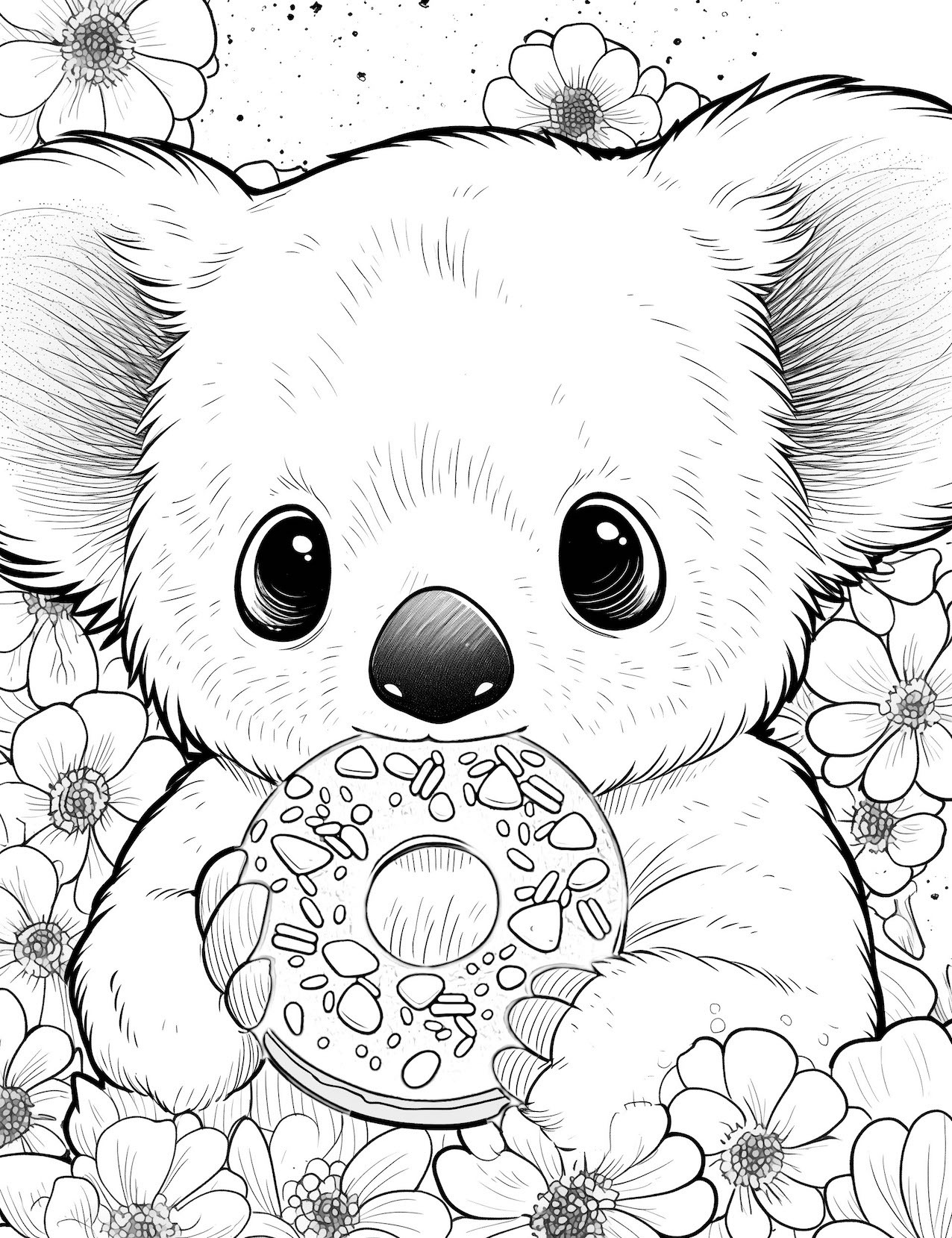 Koala Coloring Pictures Free Printable Infoupdate