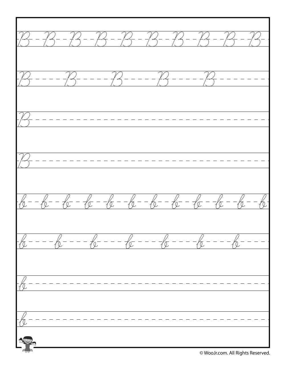 Letter B Woo Jr Kids Activities Children 39 s Publishing