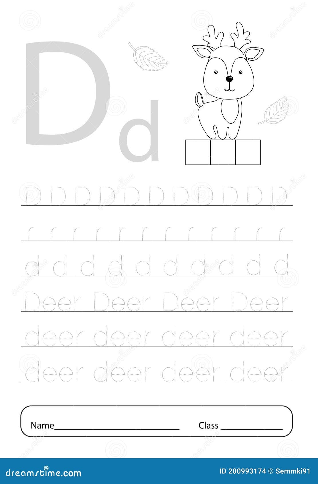 Letter D Worksheets Worksheets Library