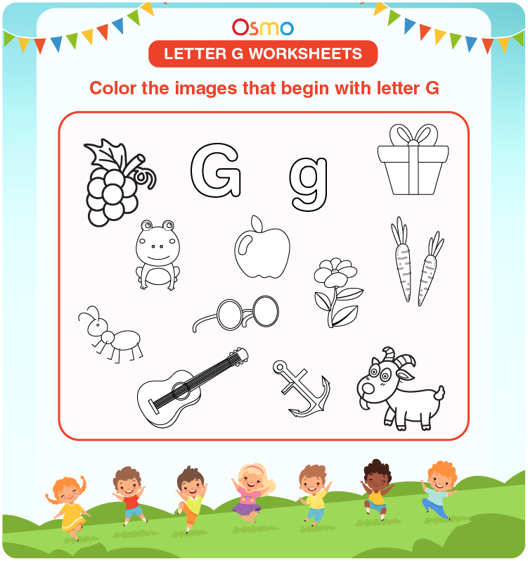 Letter G Sound Worksheets Tree Valley Academy Worksheets Library