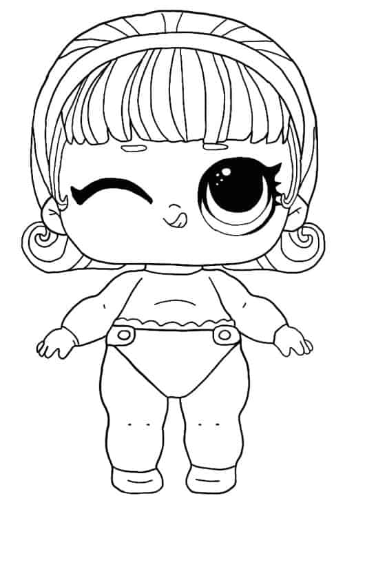 Lol Suprise Doll Dusk Coloring Pages Lol Surprise Doll Coloring Pages 