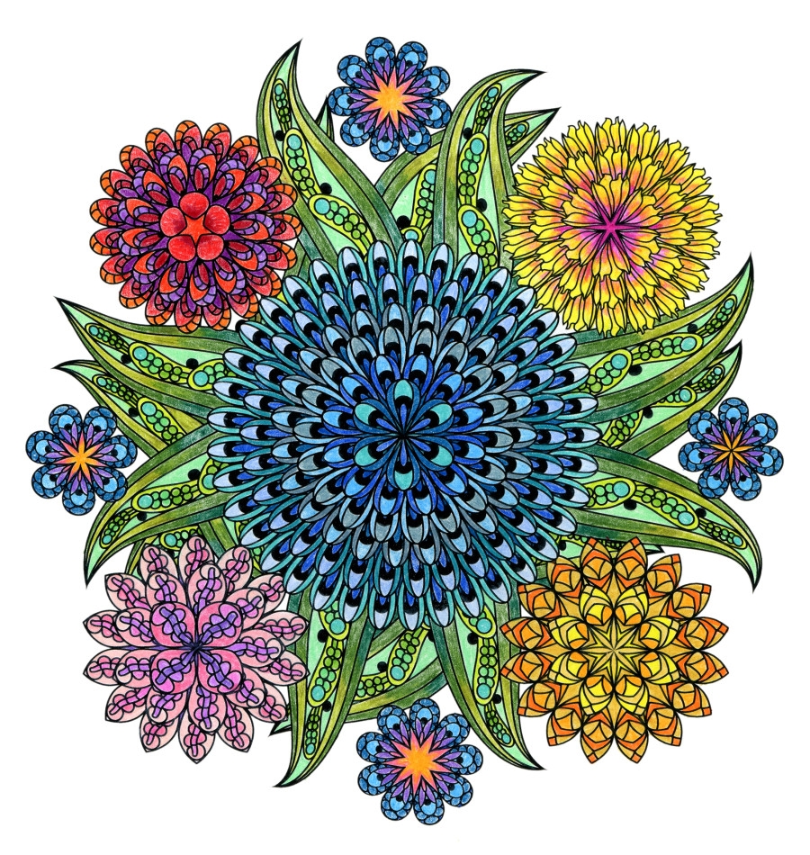 Mandala Coloring Book