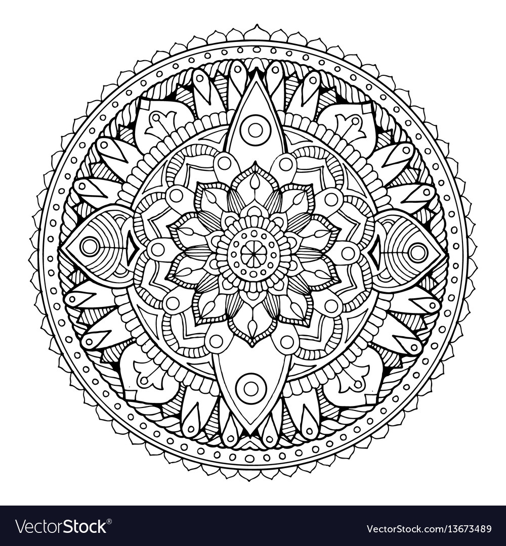 Mandala Coloring Book