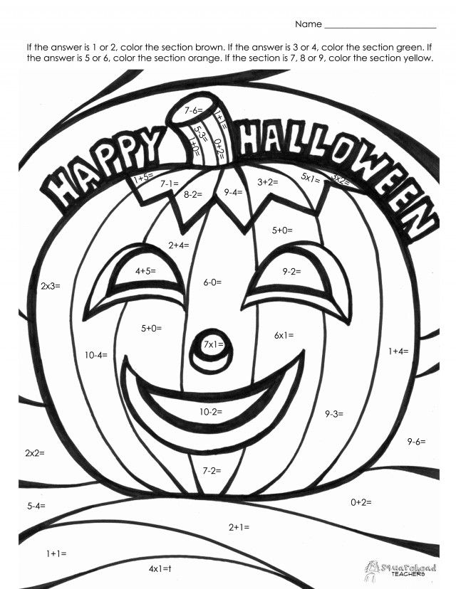 Math Coloring Pages For Kids Coloring Home