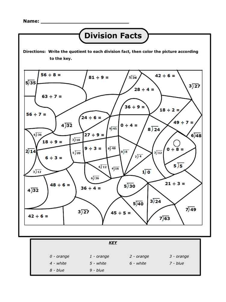 Math Coloring Pages