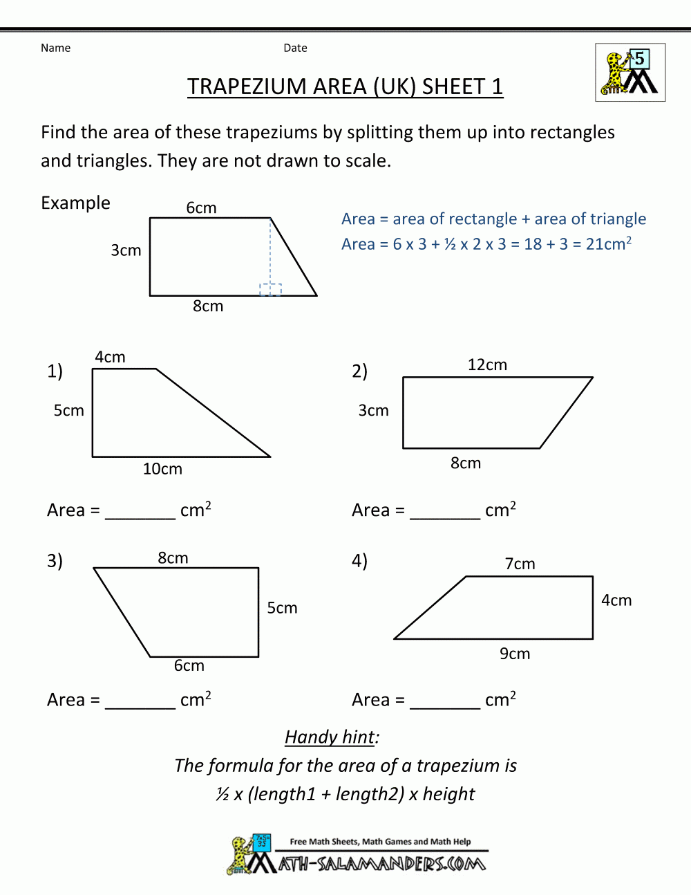 Math For 6th Graders Printable Worksheets