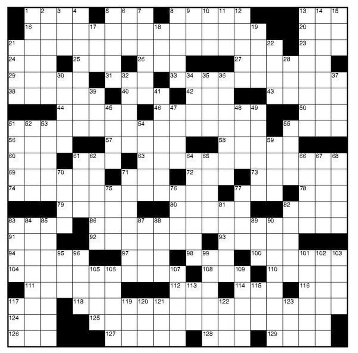 Merl Reagle s Sunday Crossword Free Printable Printable Crossword