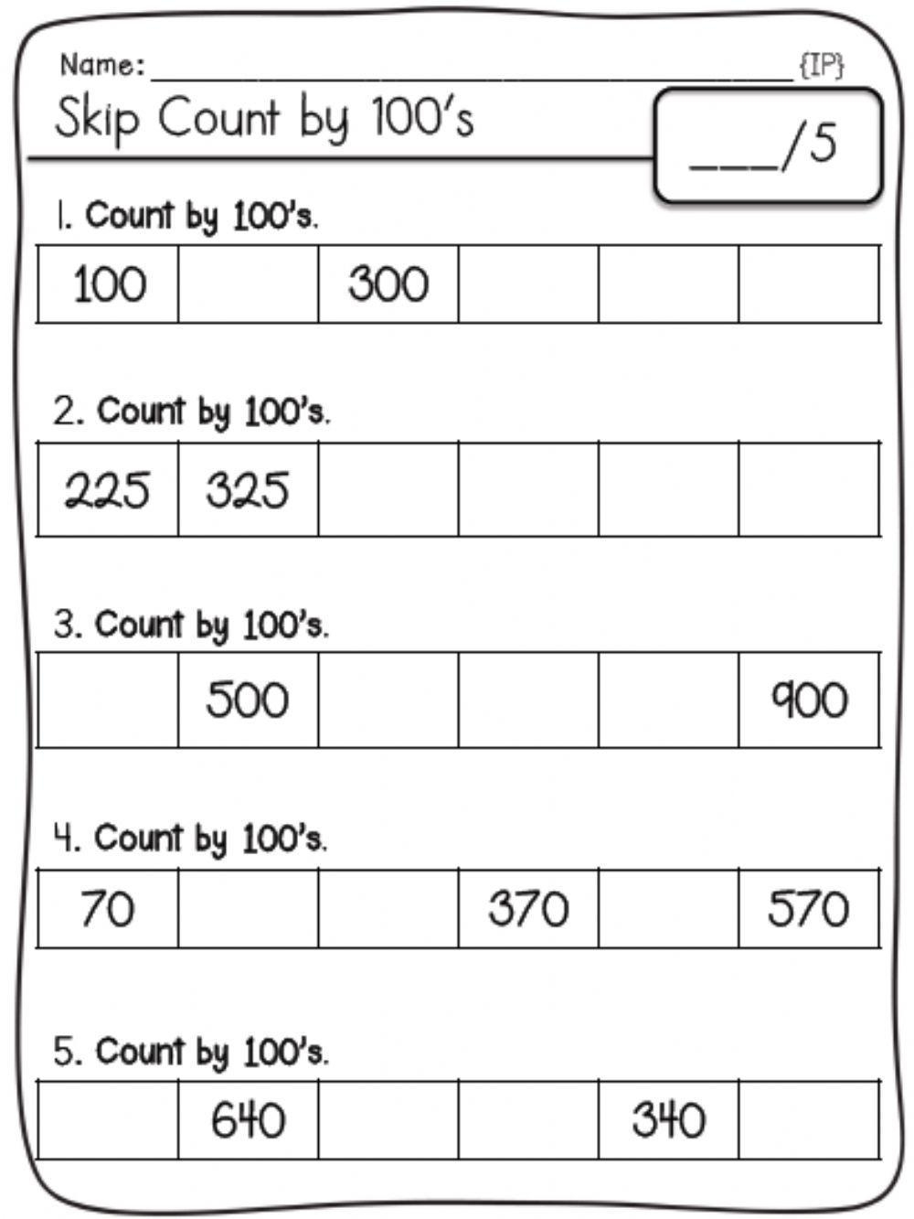 Missing Numbers 1 100 1 120 Worksheets Printable Counting Etsy 