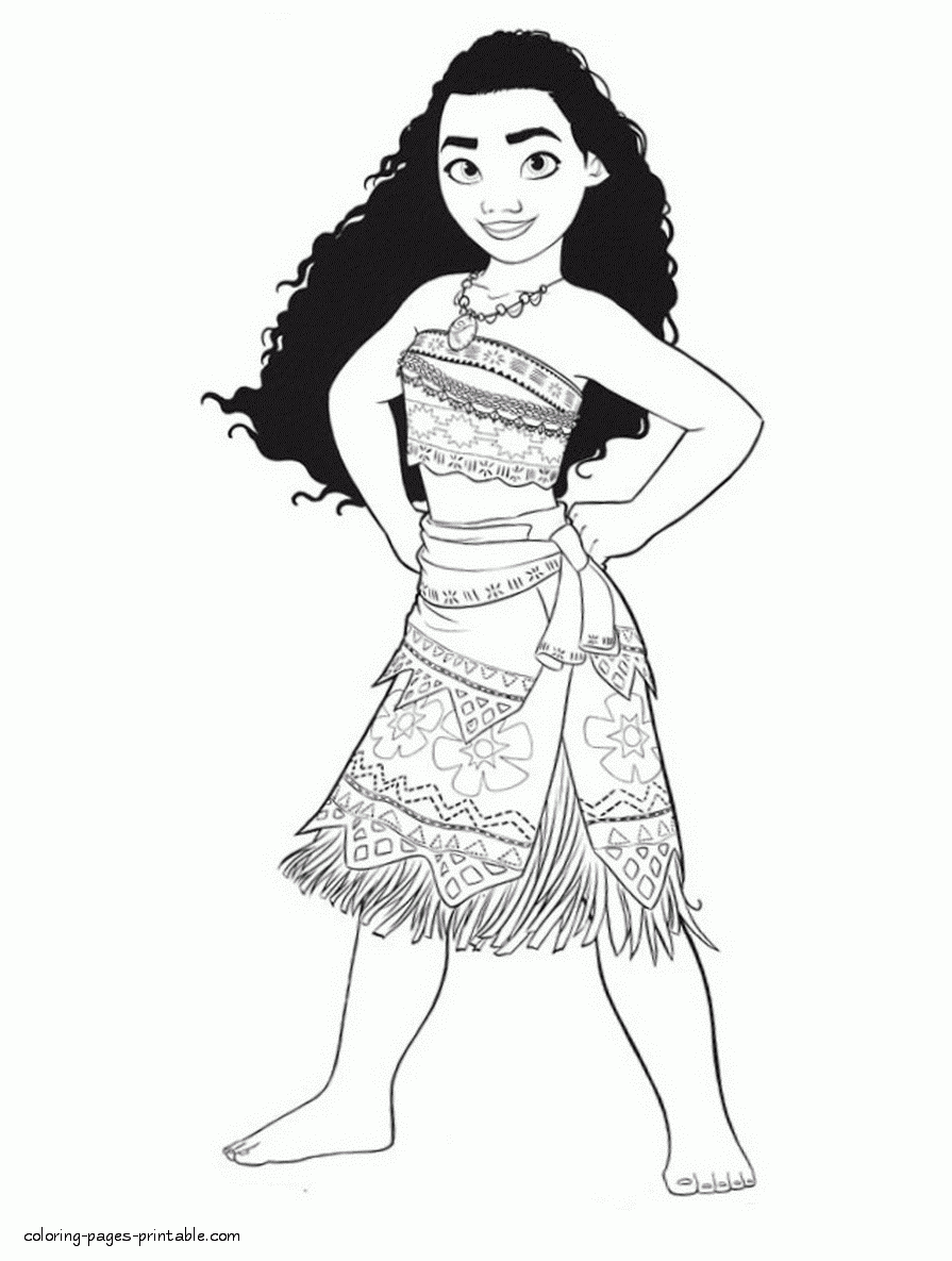 Moana Coloring Page Moana Coloring Pages Moana Coloring Colouring Pages