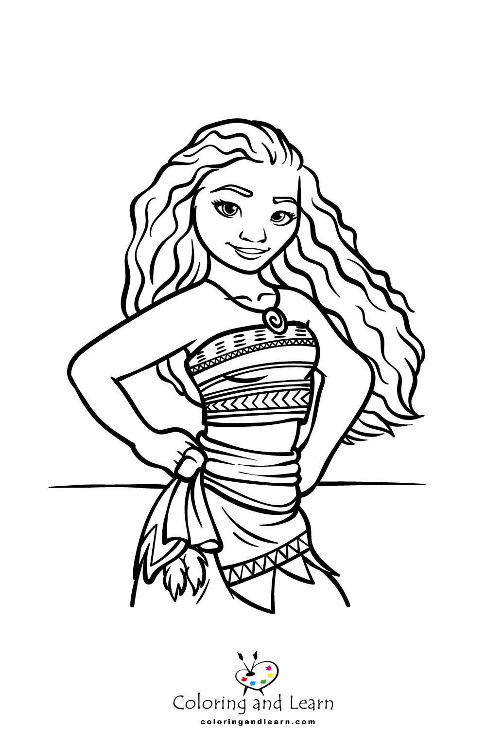 Moana Coloring Pages FREE 2025 Coloring And Learn