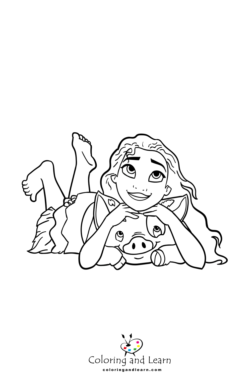 Moana Coloring Pages FREE 2025 Coloring And Learn