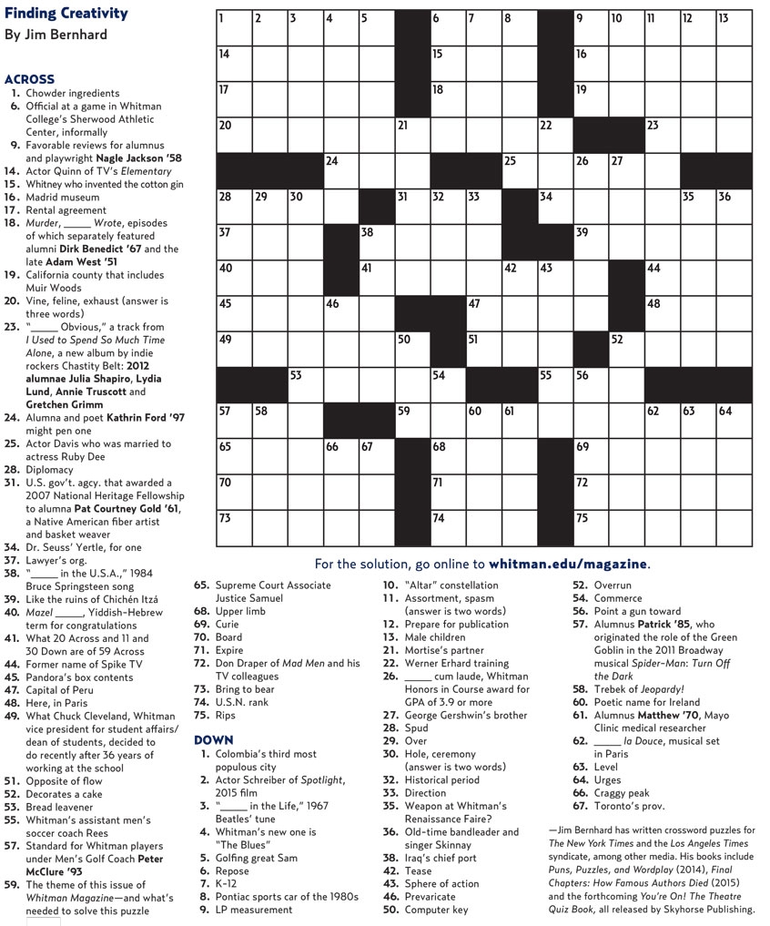 New York Times Saturday Crossword Printable Printable Crossword 