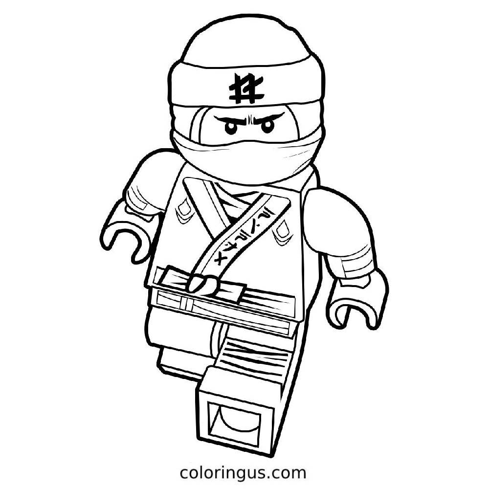 Ninjago Coloring Pages Free Printable PDF 