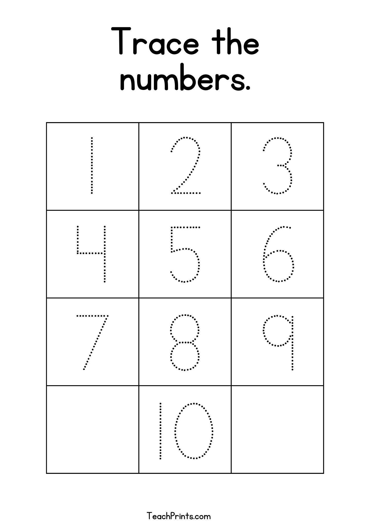 Number 5 Tracing Worksheets Free Printables Teach Prints