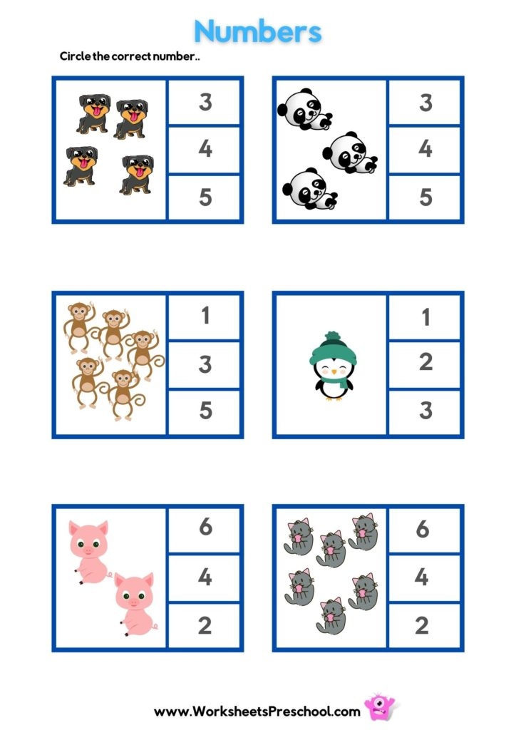 Number Worksheets For Preschool 10 Free PDF Printables