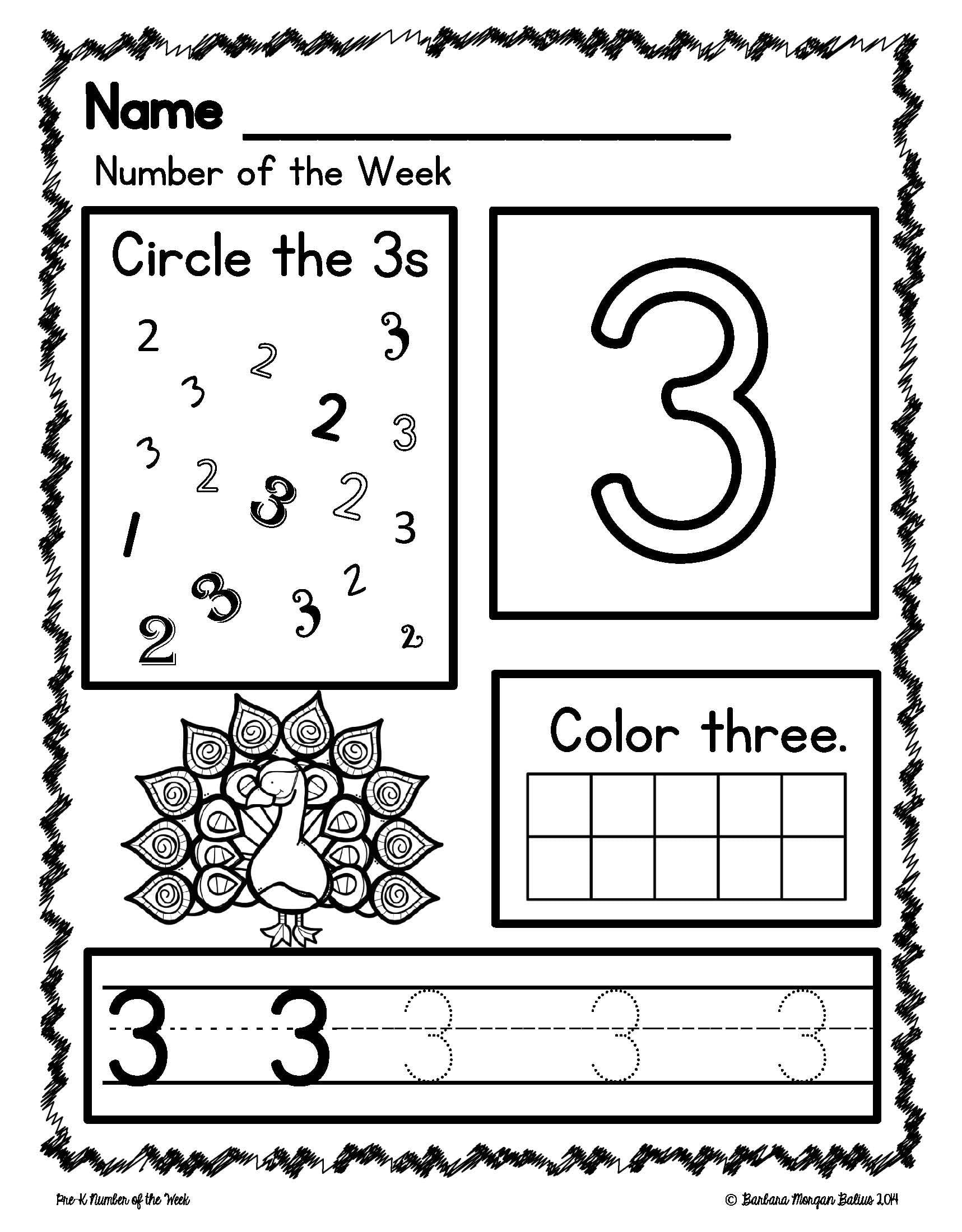 Pre K Math Worksheets WorksheetsCity