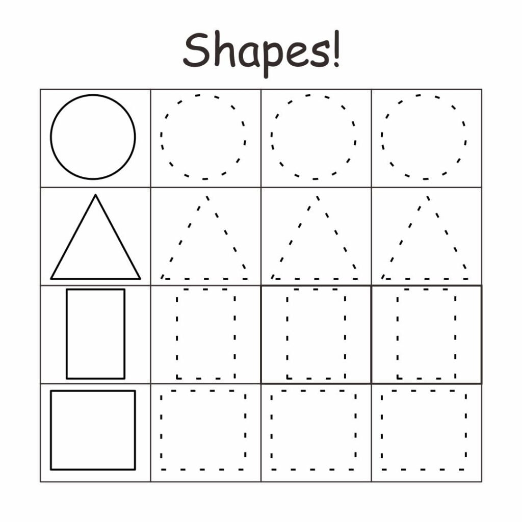 Preschool Worksheets For 4 Year Olds Printable Templates Online By 