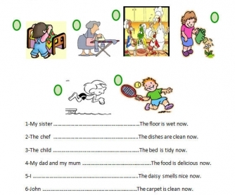 Present Continuous Tense Worksheet