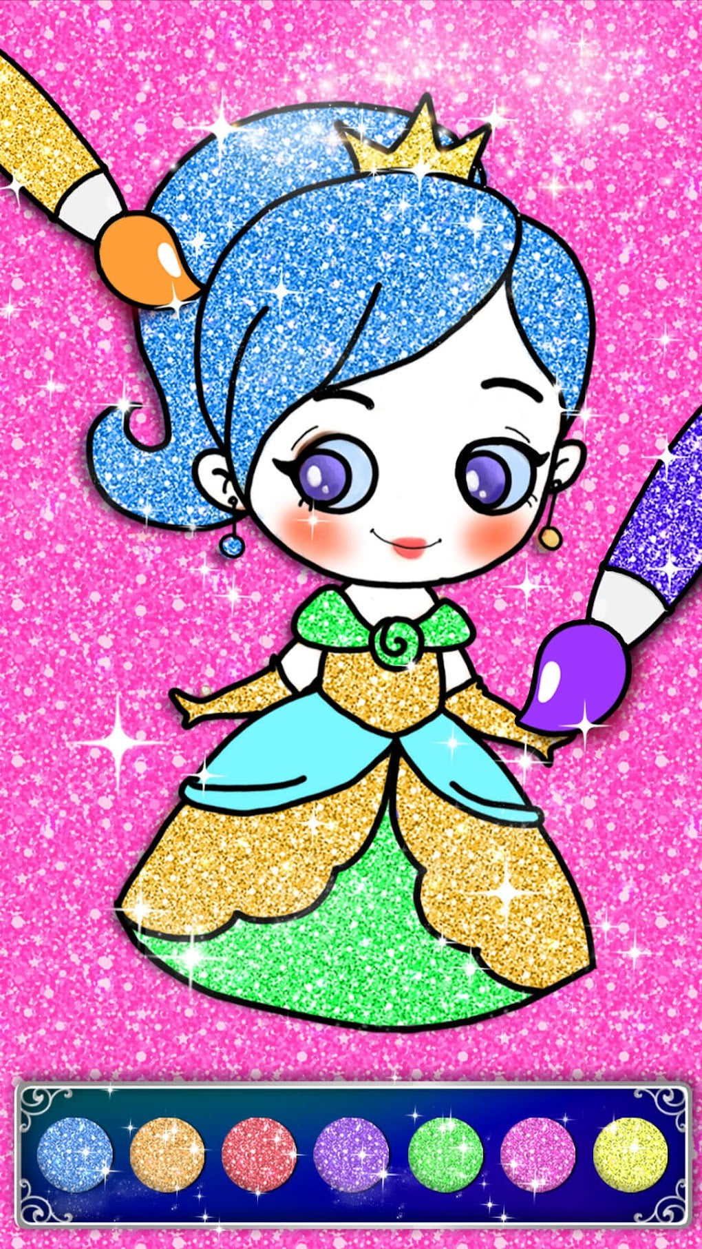 Princess Coloring Book Coloring Pages For Girls For Android Download