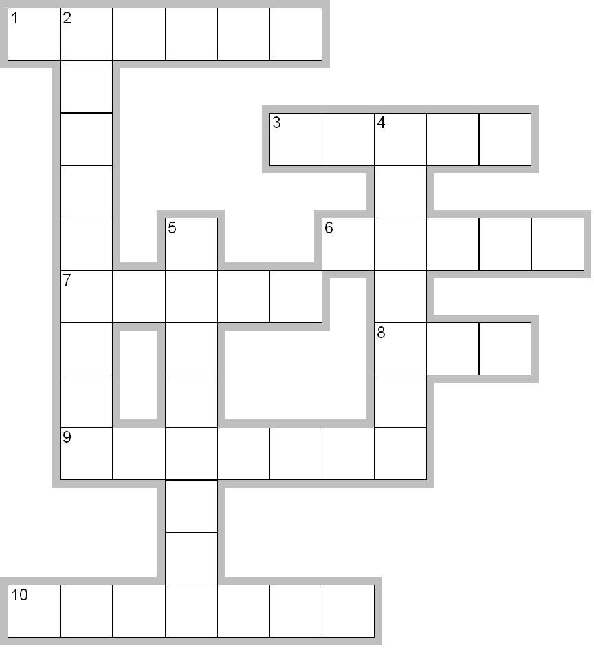 Printable Blank Crossword Printable Crossword Puzzles Printableblank