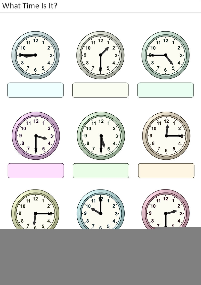 Printable Clock Worksheets Peggy Worksheets