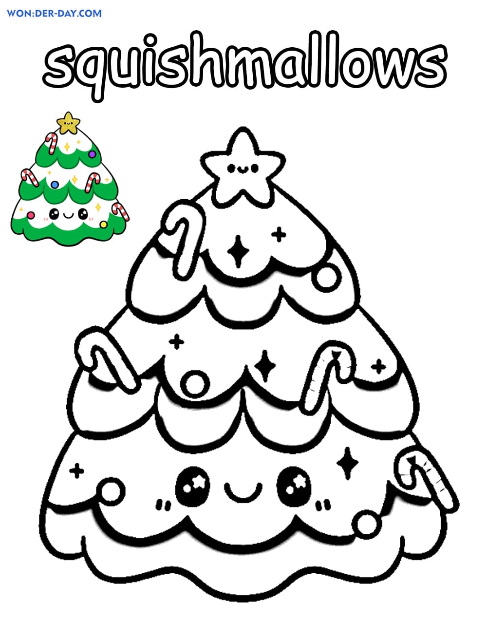 Printable Coloring Squishmallow Coloring Pages Printable World Holiday