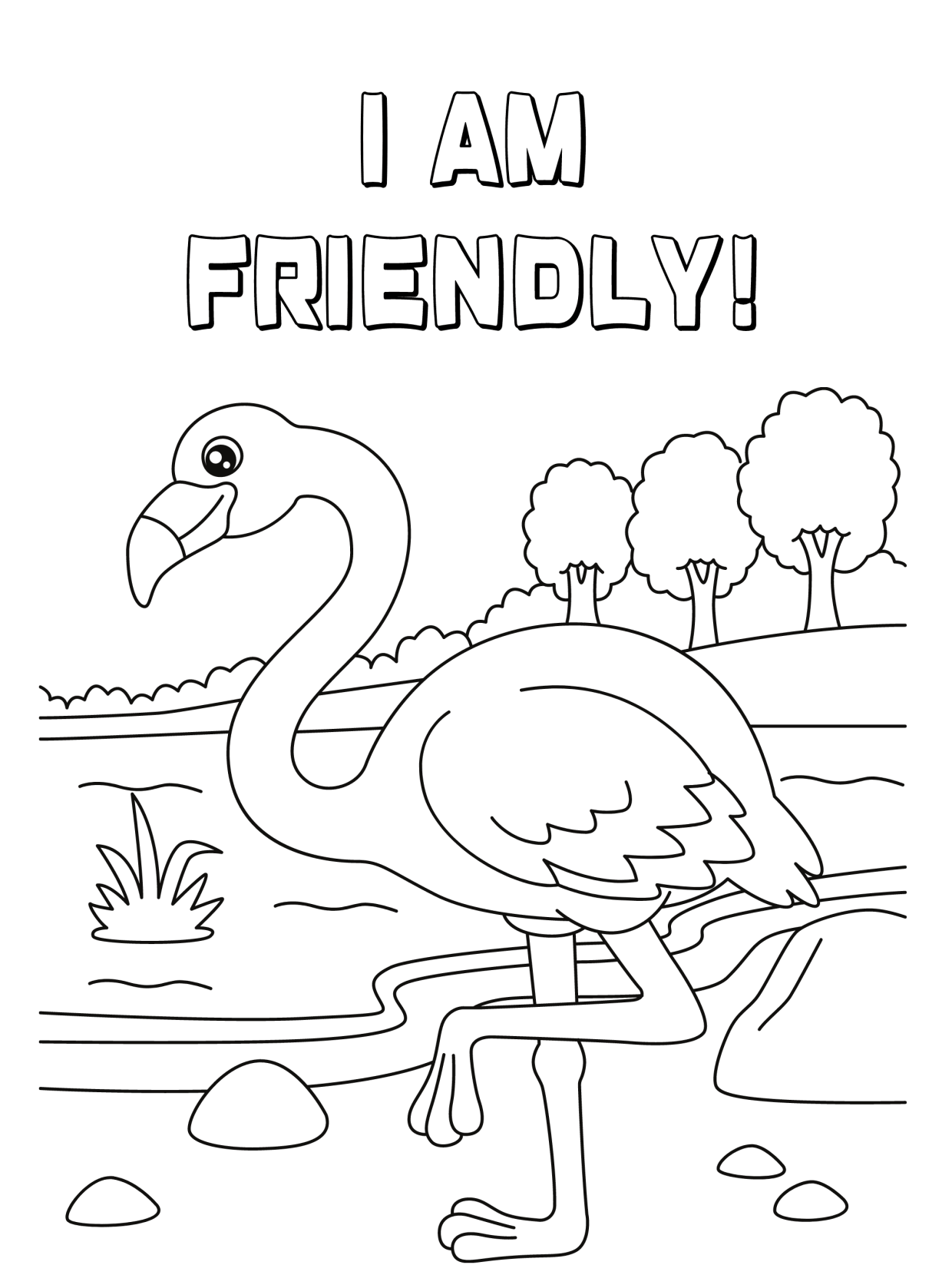 Printable Positive Affirmation Coloring Pages Free