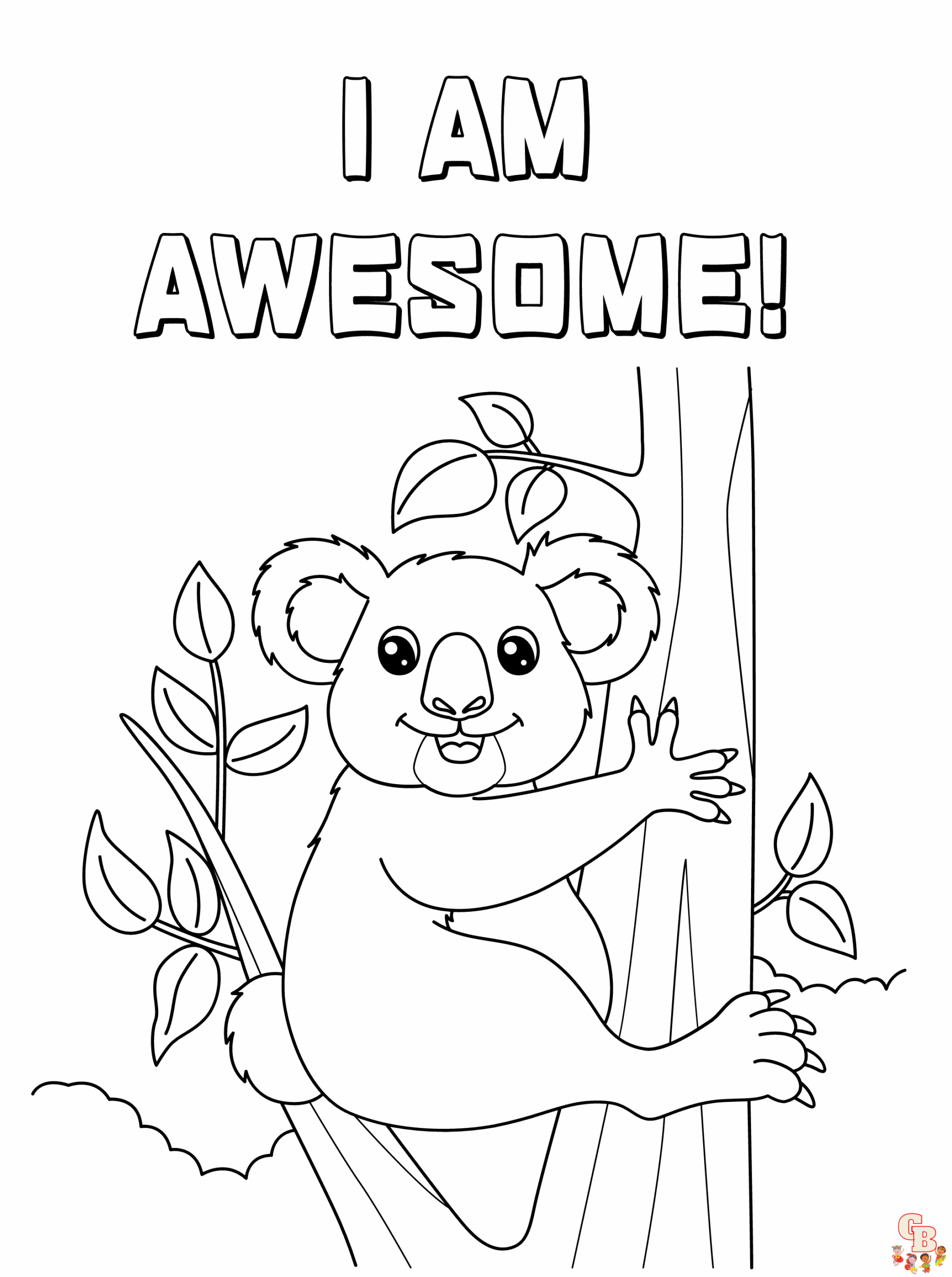 Printable Positive Affirmation Coloring Pages Free