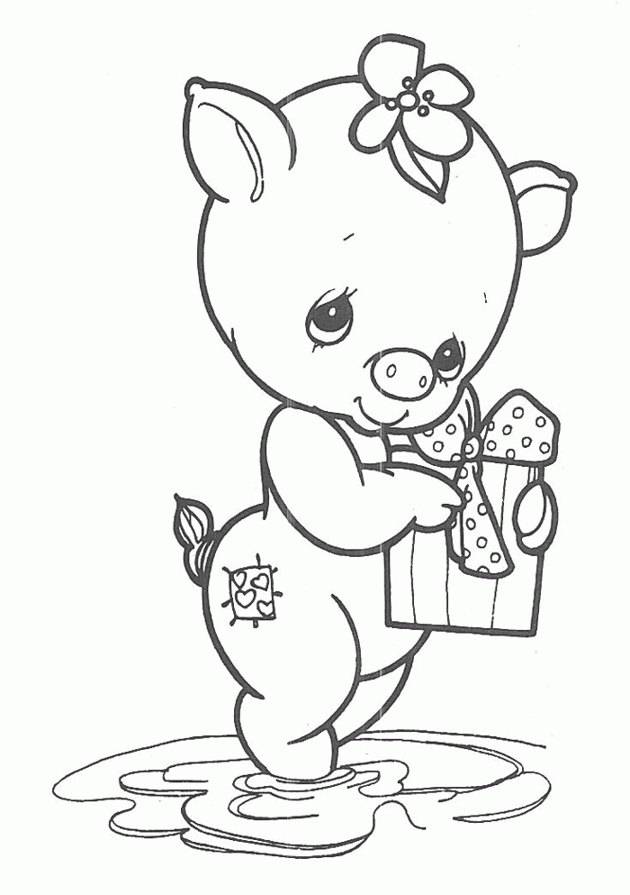 Printable Precious Moments Coloring Pages Coloring Home