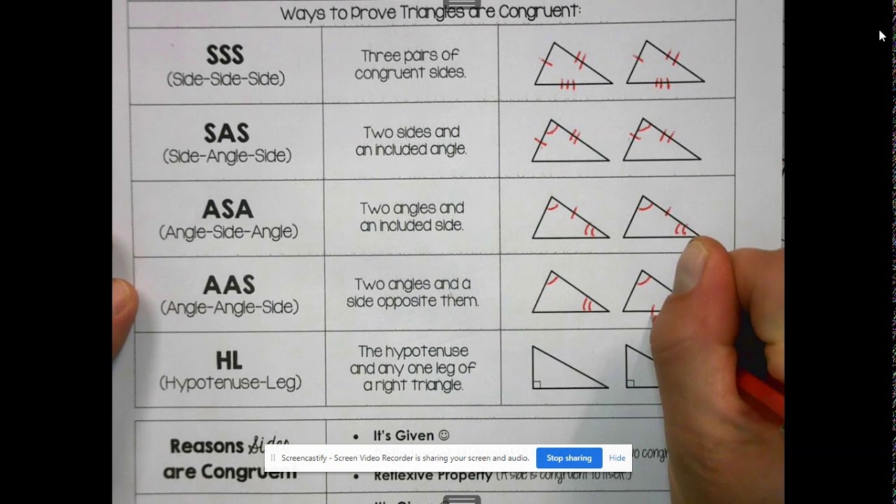 Proving Triangles Congruent Worksheet Zipworksheet