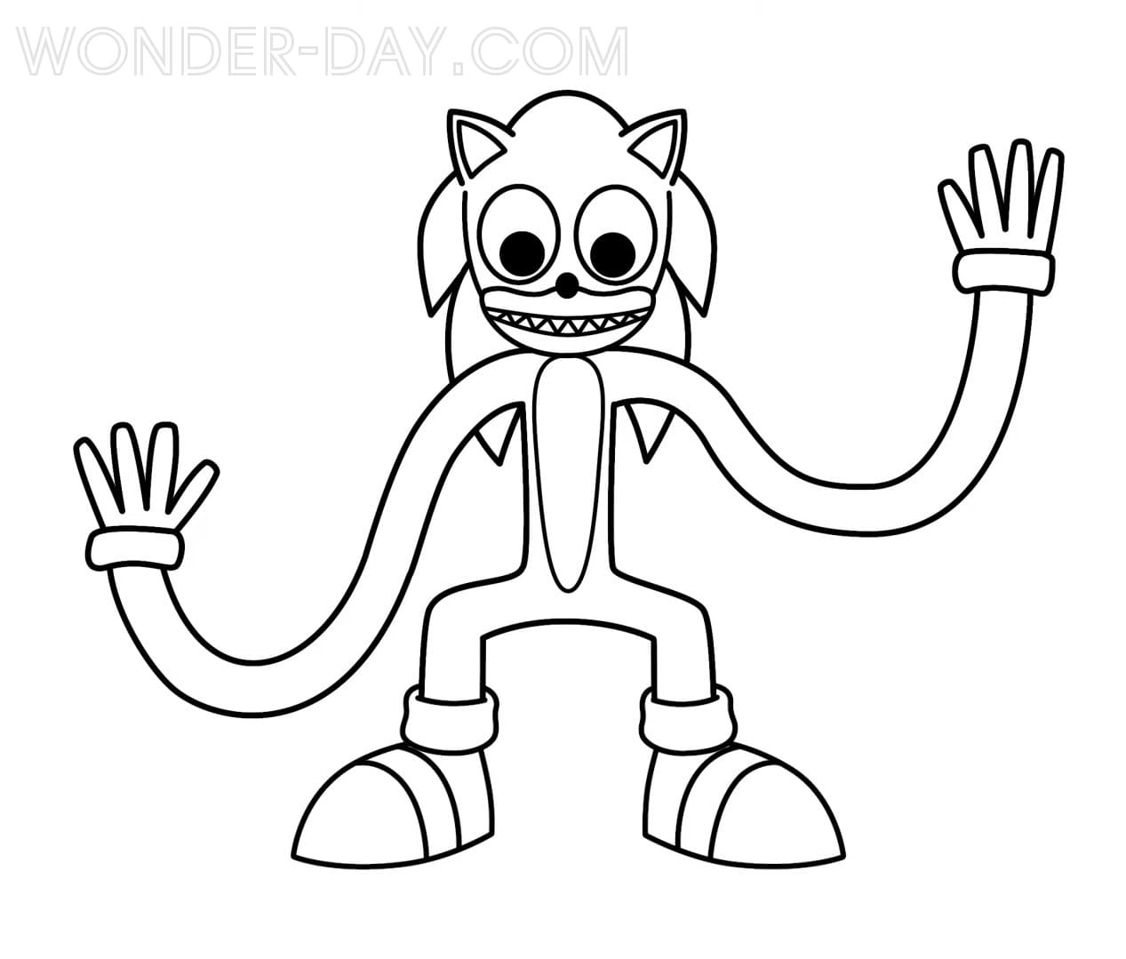 Rainbow Friends Chapter 2 Coloring Pages Coloring Nation