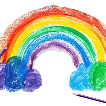 Rainbow Tracing Activity Worksheets Boho Rainbow Rainbow Preschool 