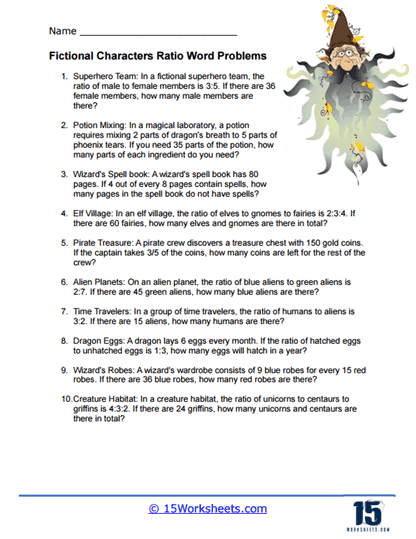 Ratio And Proportions Word Problems Worksheets Worksheets Library