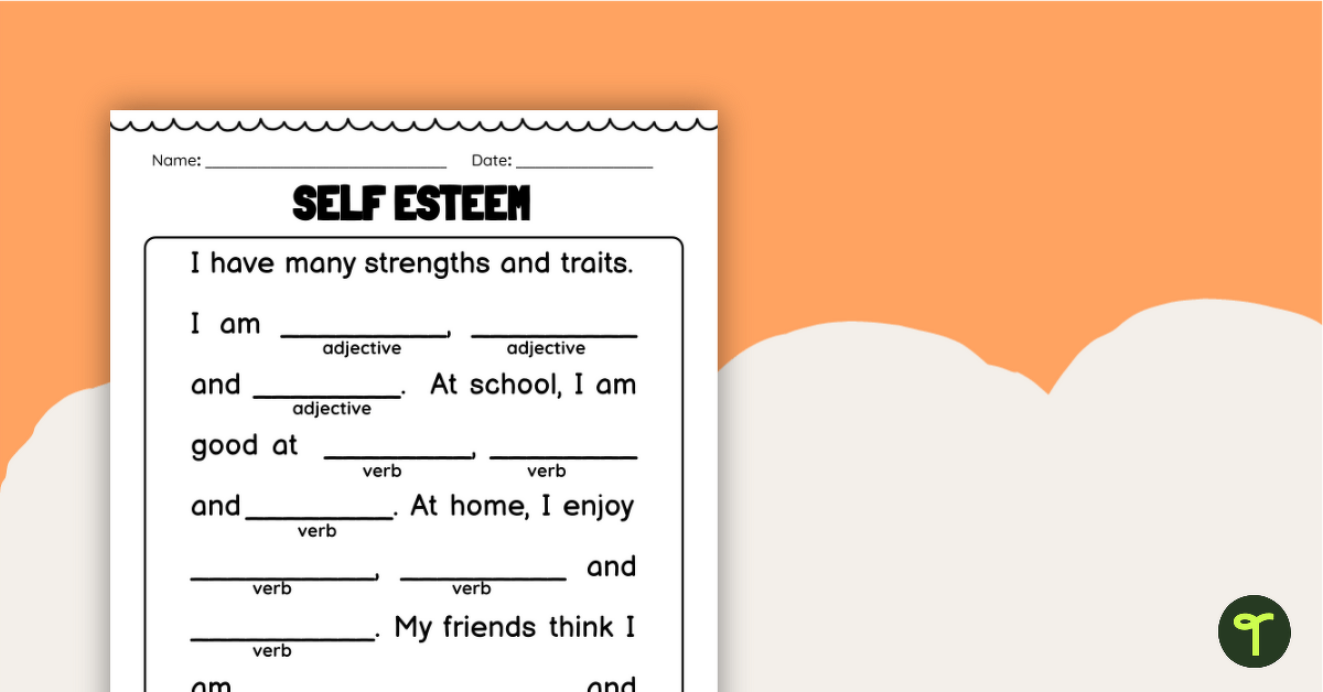 Self Esteem And Self Confidence Pdf Worksheet Infoupdate