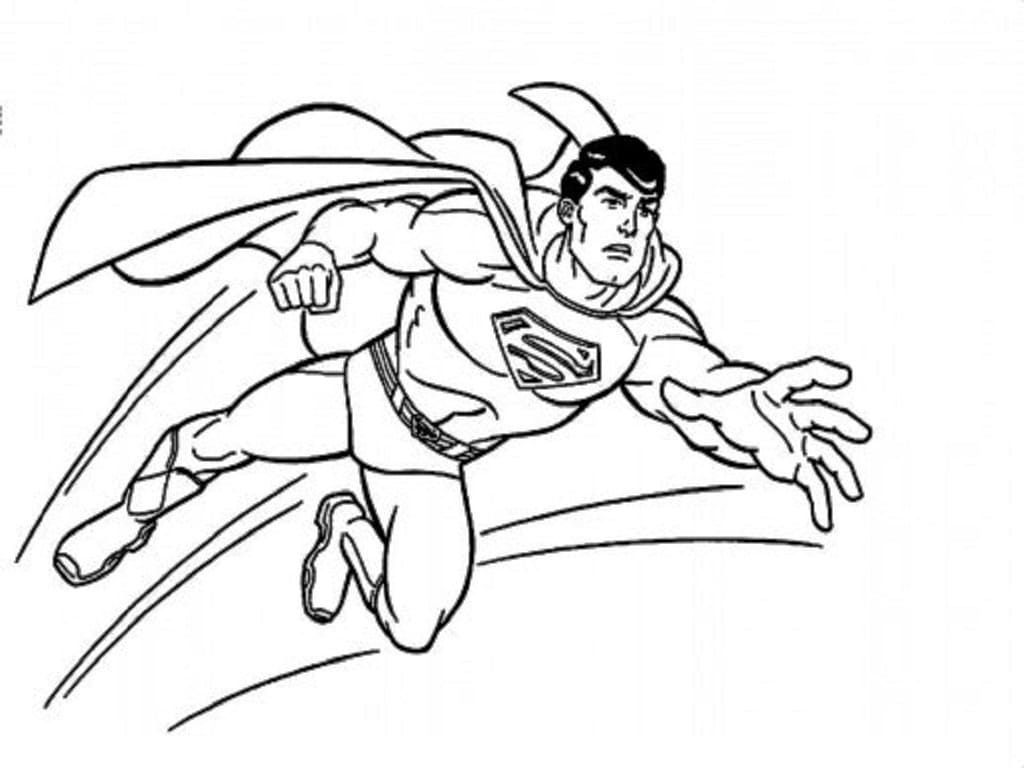 Serious Superman Coloring Page Free Printable Coloring Pages For Kids