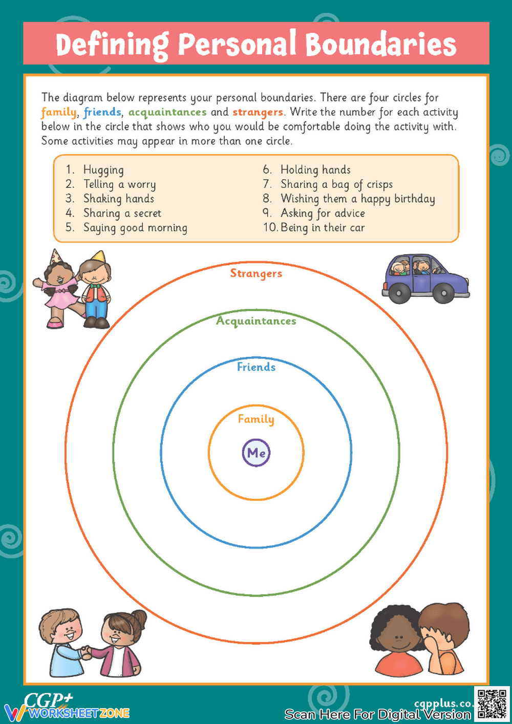 Setting Boundaries Worksheet Setting Personal Boundaries 