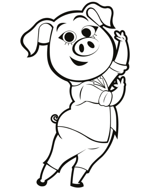 Sing 2 Coloring Pages Sing Coloring Pages Coloring Pages For Kids 