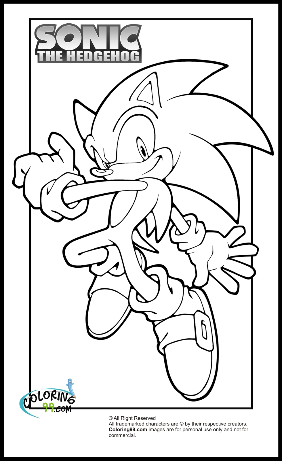 Sonic 3 Coloring Pages Sonic 3 Coloring Pages Hedgehog Colors Images