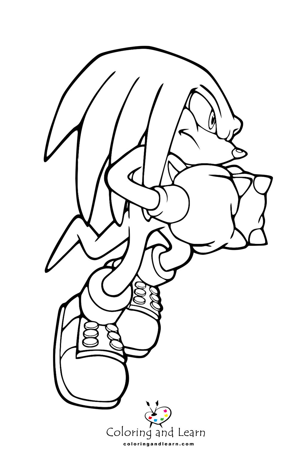 Sonic Coloring Pages FREE 2025 Coloring And Learn